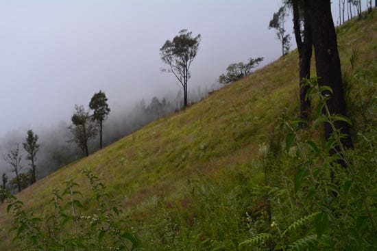 INDONESIA: A difficult to climb volcano