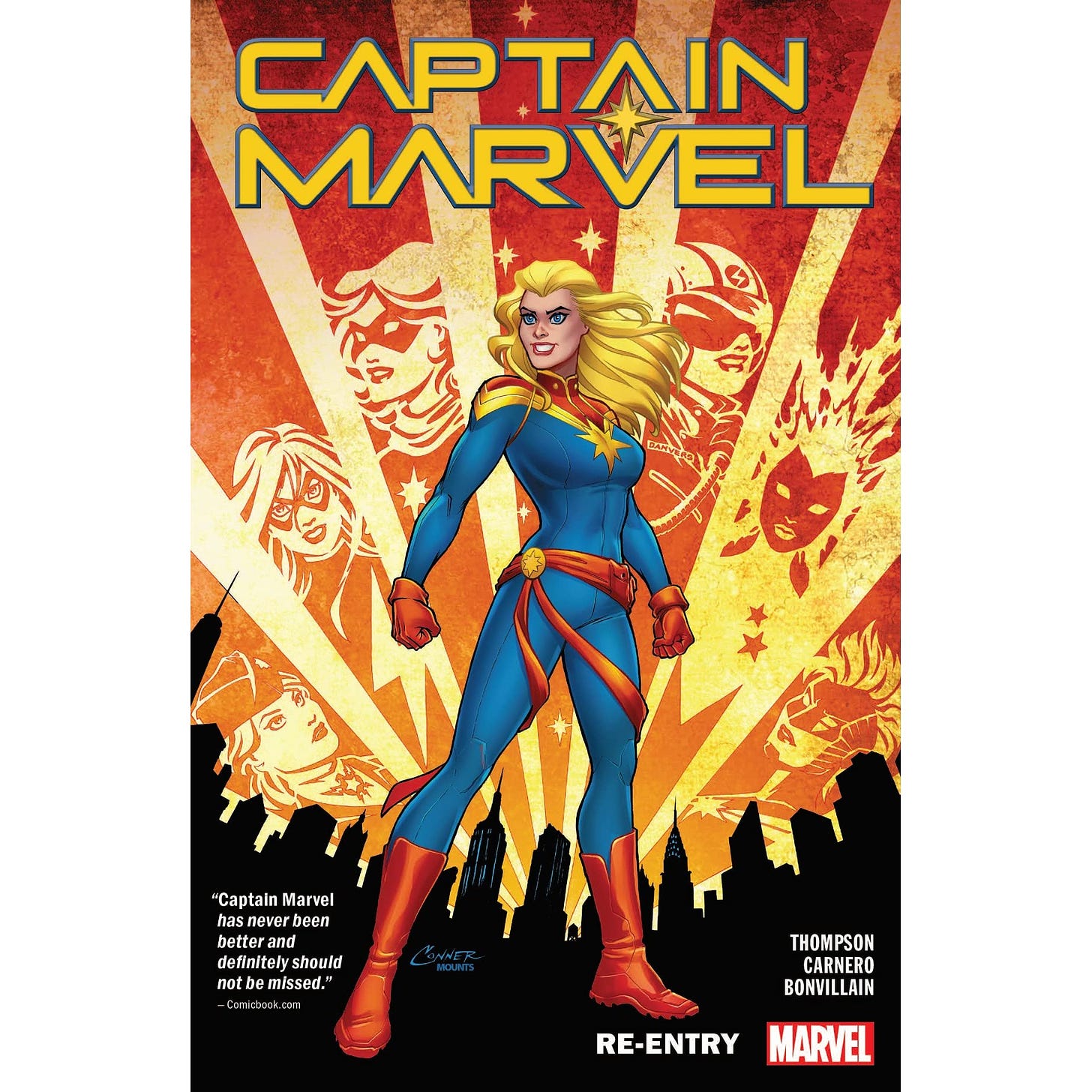 Captain Marvel, Vol. 1: Re-Entry by Kelly Thompson