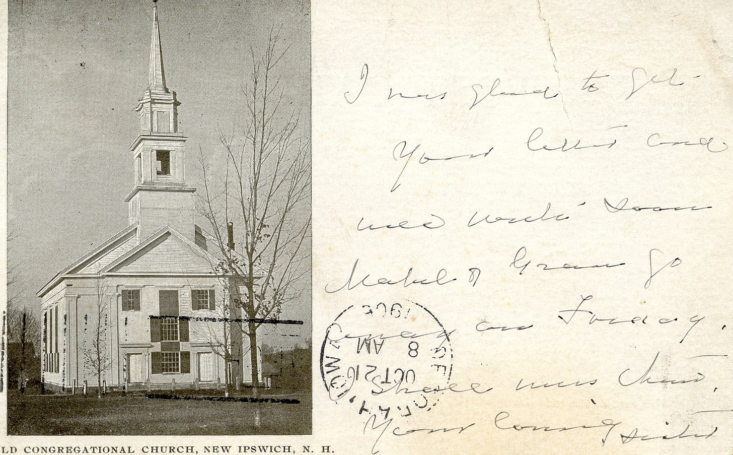 Church postcard
