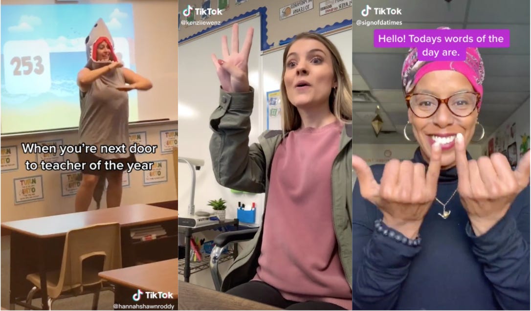 Teachers on TikTok: Reinventing Teaching for New Generations — Observatory  | Institute for the Future of Education