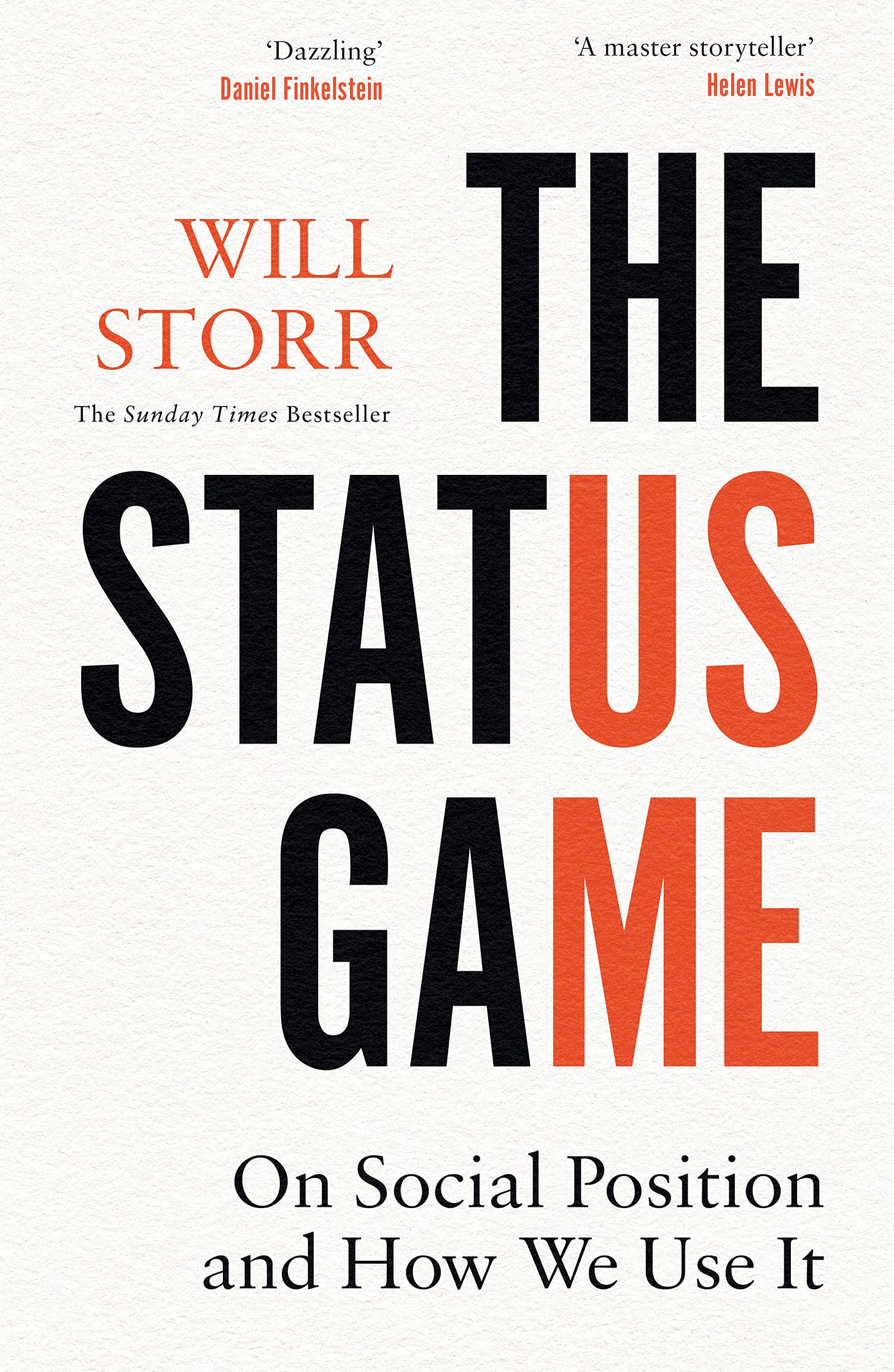 The Status Game: 9780008354633: Amazon.com: Books