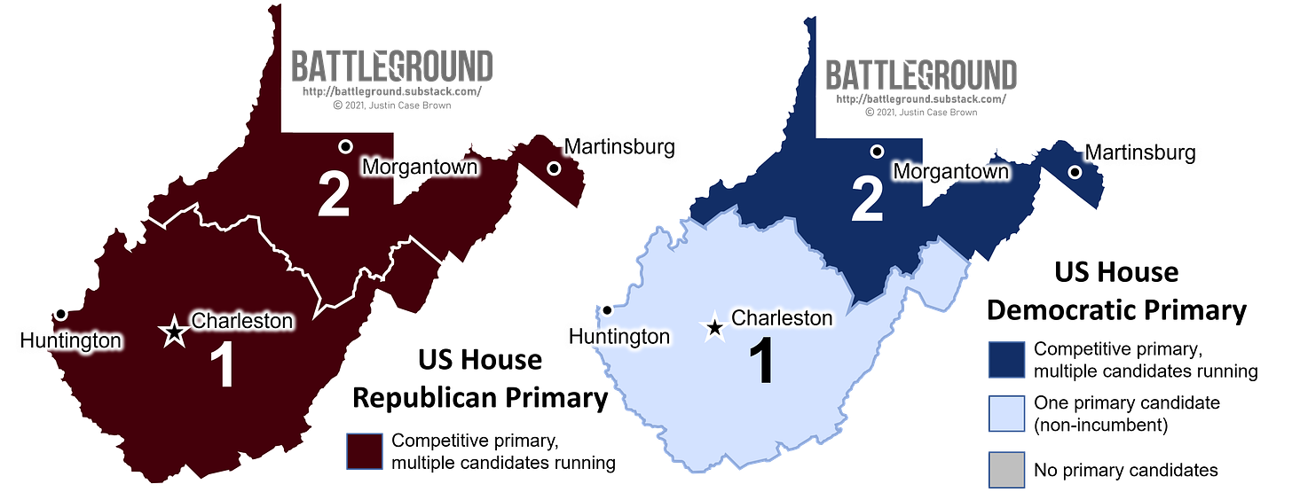 West Virginia's US House Primaries 2022