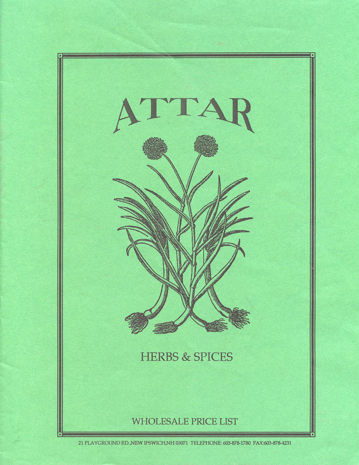 Attar Catalog