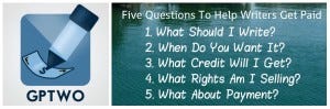 Five Questions to Help Writers Get Paid