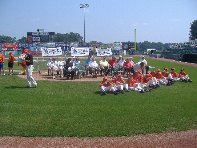 The eleven players on our regional championship team.