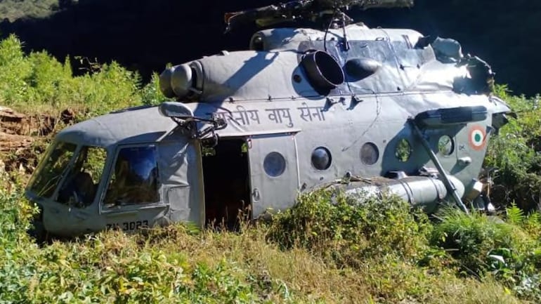 IAF helicopter crash-lands in Arunachal, pilots and crew safe - India News
