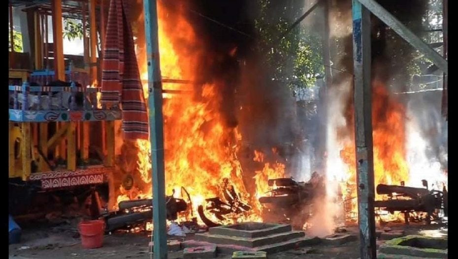 Bangladesh: ISCON Temple Vandalised, One Killed