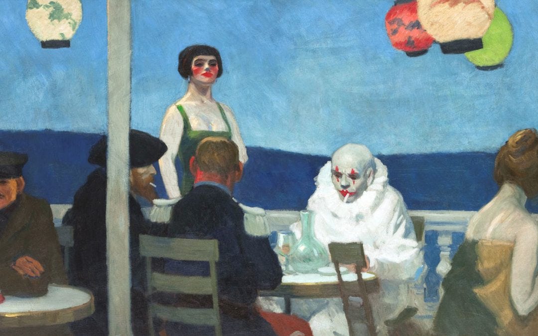 Edward Hopper had foreseen everything: we live perpetually connected on  social networks yet in complete solitude - Mereasy
