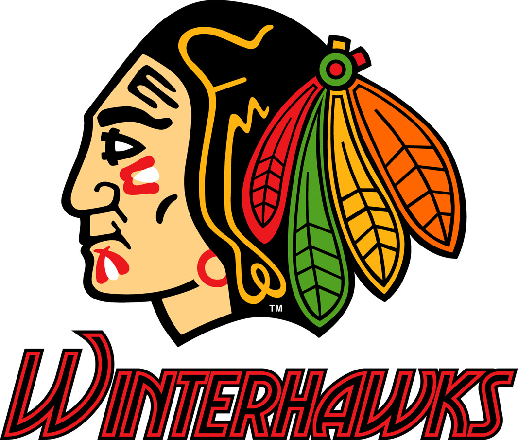 id:8AFBD1AF1E4FF5C4ACA80158576E76A2DE0B3E7F | Portland Winterhawks  Alternate Logo - Western Hockey League (WHL .… | Hockey logos, Spokane  chiefs, Everett silvertips