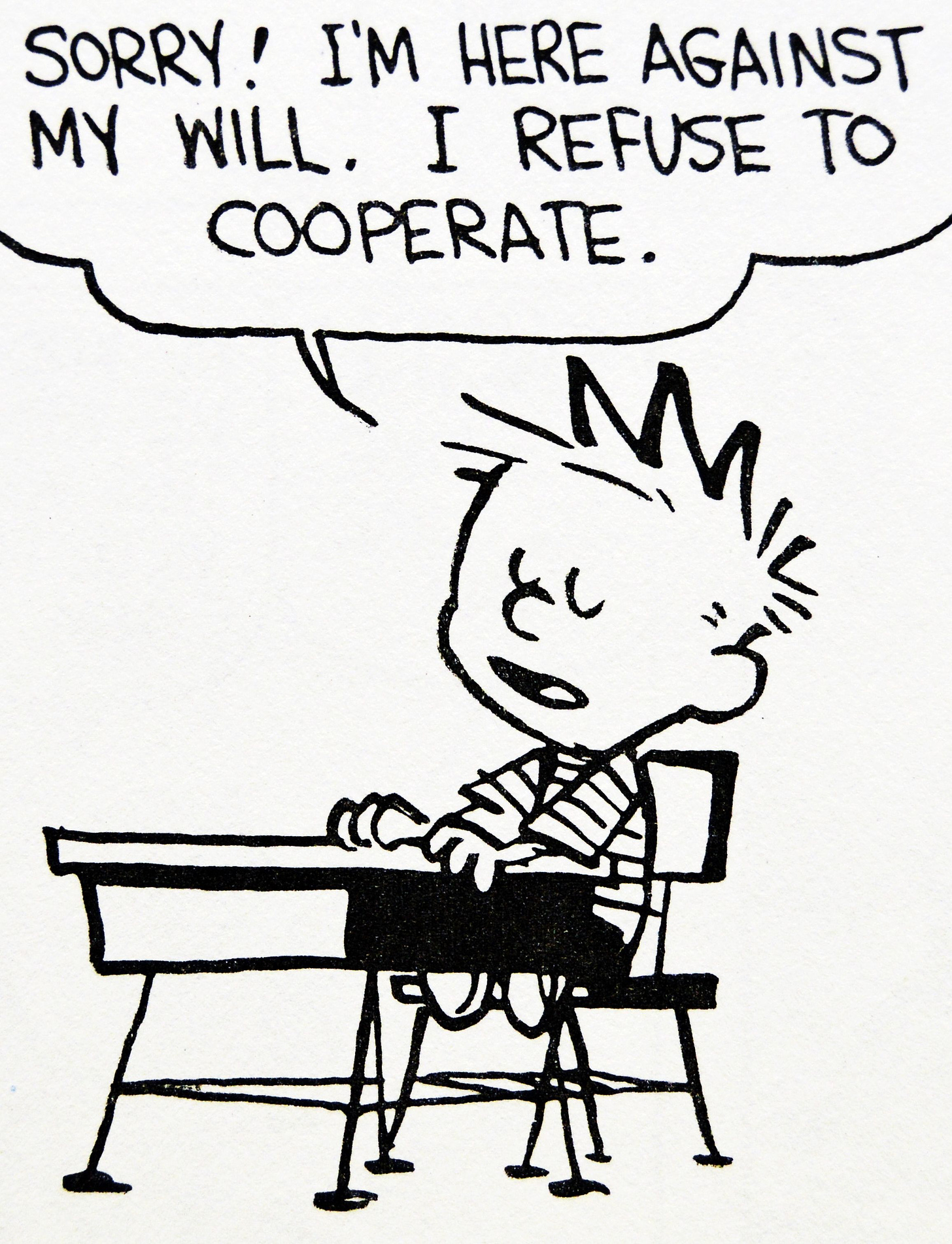 Calvin And Hobbes School Quotes Tumblr – VisitQuotes