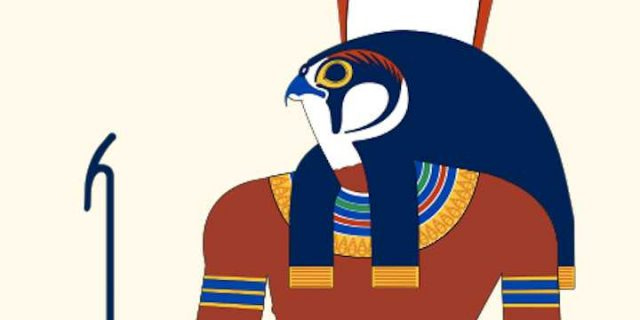 The Egyptian god, Horus