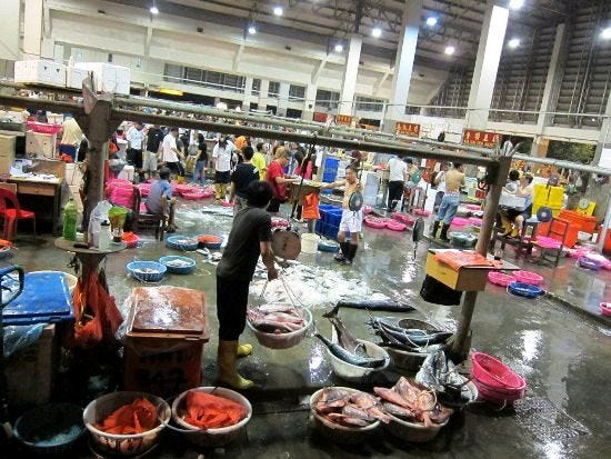 Fish markets