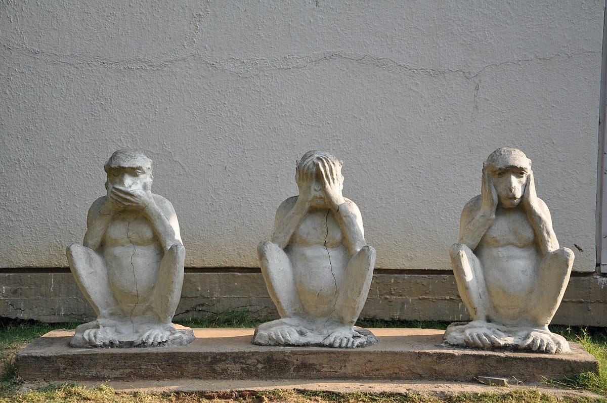 Three wise monkeys - Wikipedia