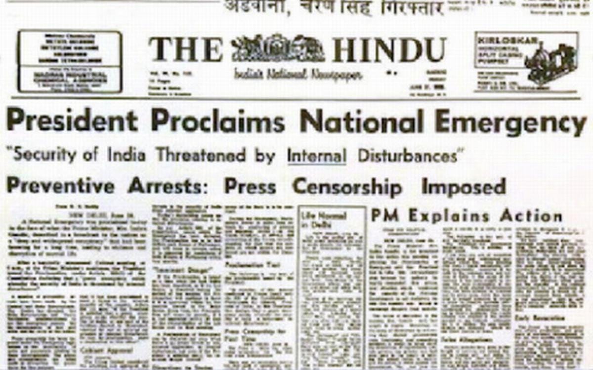 Emergency: The Dark Age of Indian democracy - The Hindu