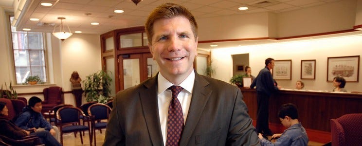 Dean Eric Furda of Penn Admissions.