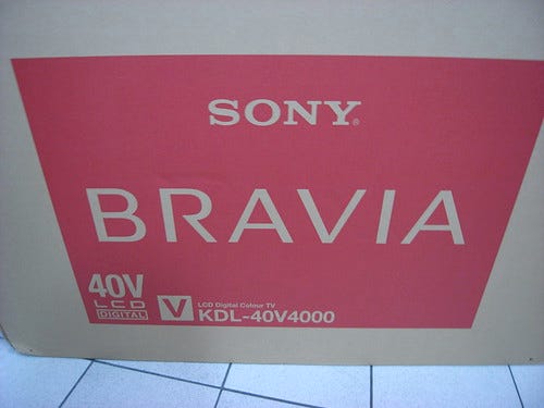SONY BRAVIA KDL-40V4000