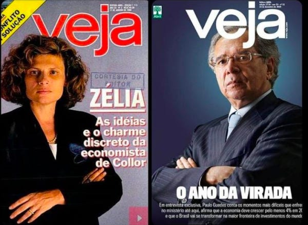 Por que entrevista de Guedes à Veja pode ser vista como ameaça e as  semelhanças com Zélia Cardoso de Mello
