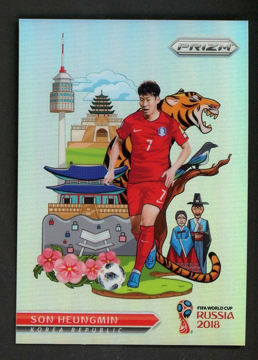 Image 1 - 2018 Prizm World Cup Soccer Son Heungmin KOREA #21 National Landmarks