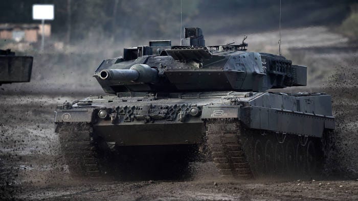 German Leopard 2A5 tank German Leopard 2A5 tank