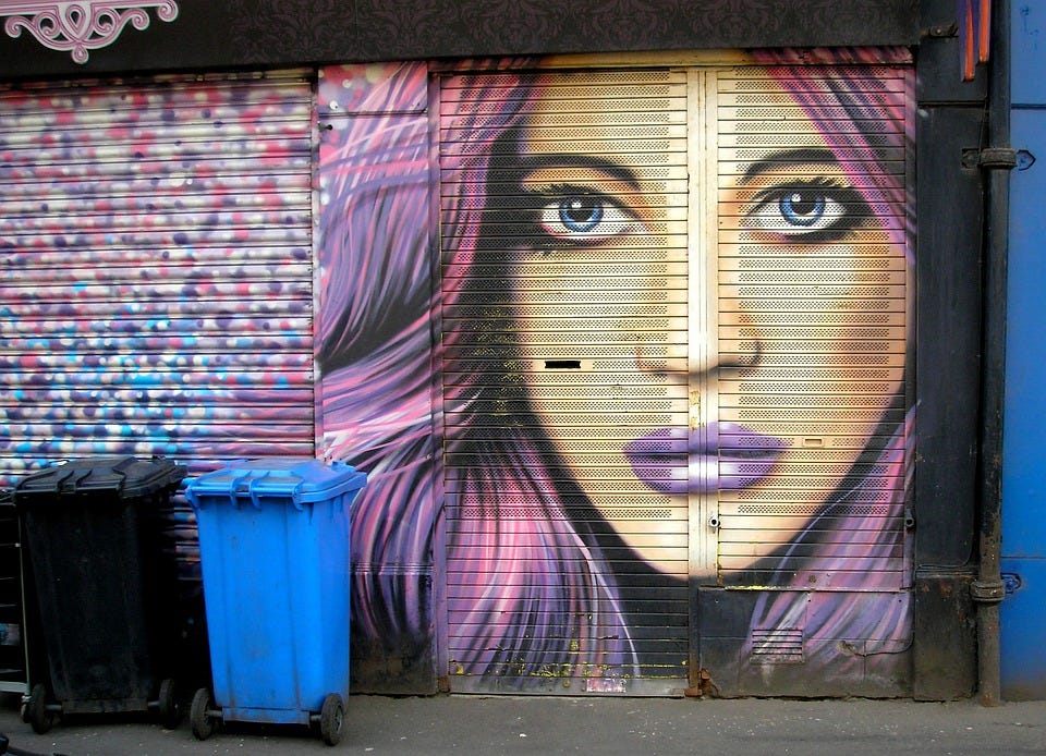 Street Art, Urban, Graffiti, Creativity, Artwork, Girl