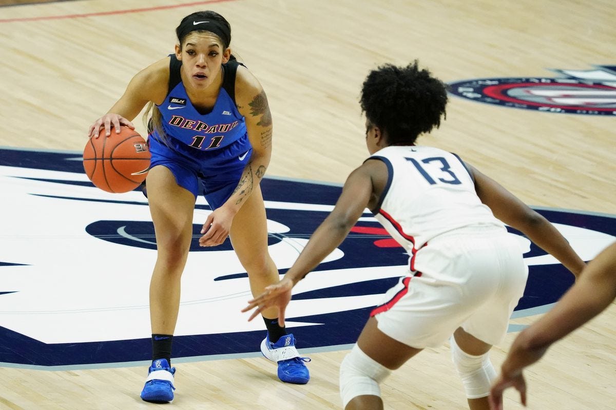 NCAA Womens Basketball: DePaul at Connecticut