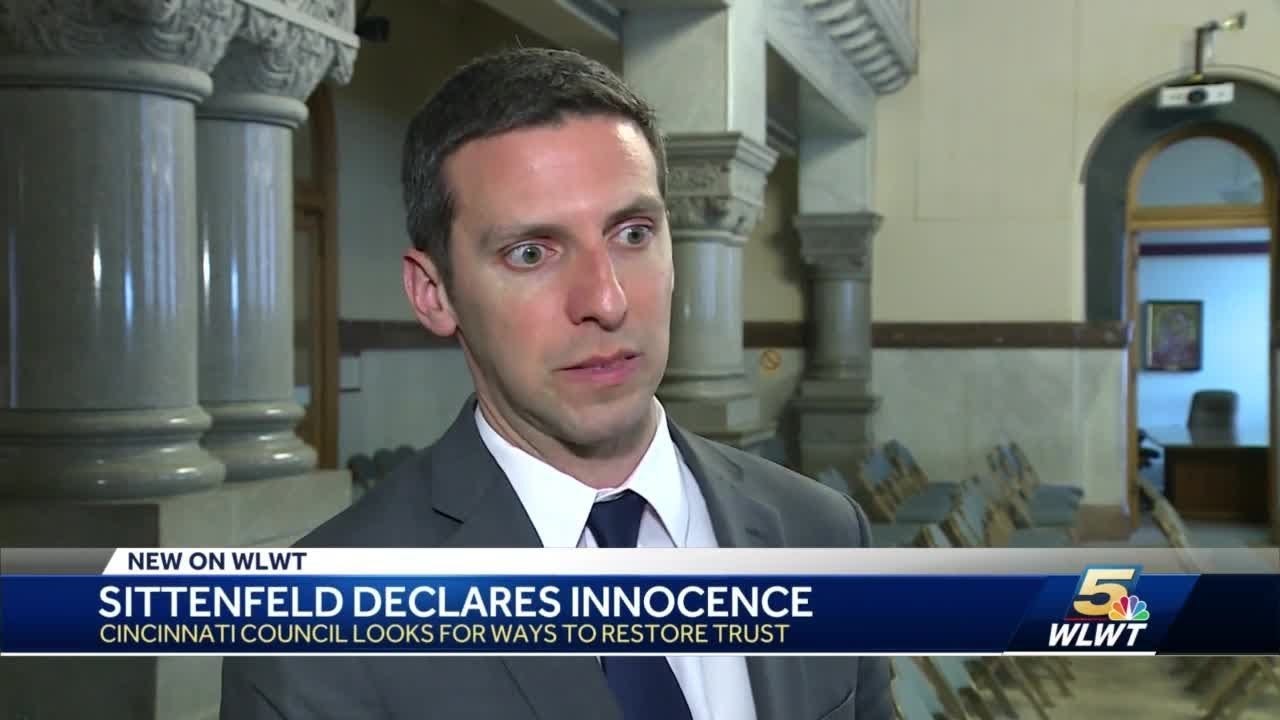 Embattled Cincinnati council member P.G. Sittenfeld: 'I am innocent' -  YouTube