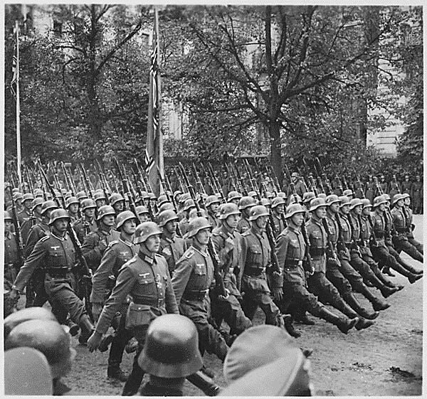 Public Domain: German Troops March Through Warsaw by Jger … | Flickr