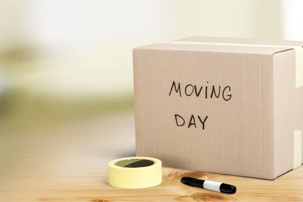 Moving Day: What do I need to remember?