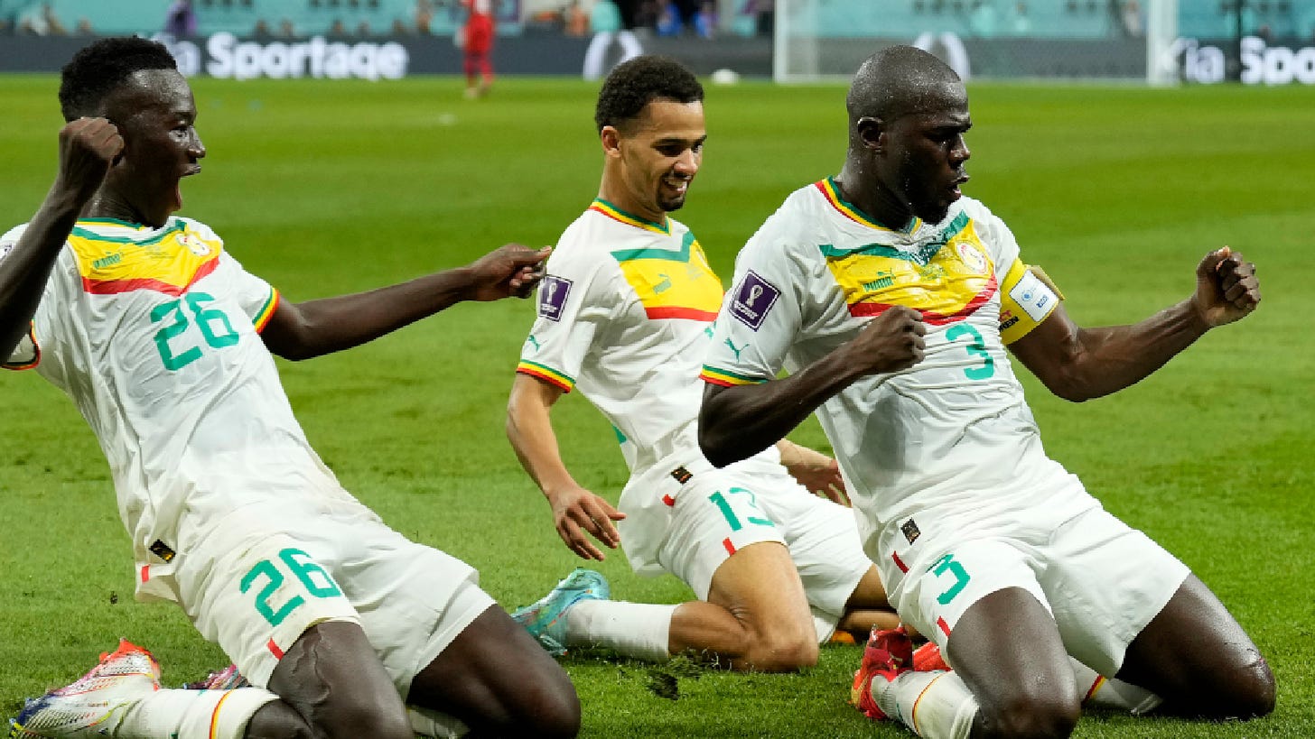 Captain Kalidou Koulibaly nets winner to beat Ecuador and send Senegal into  World Cup last 16 | PlanetSport