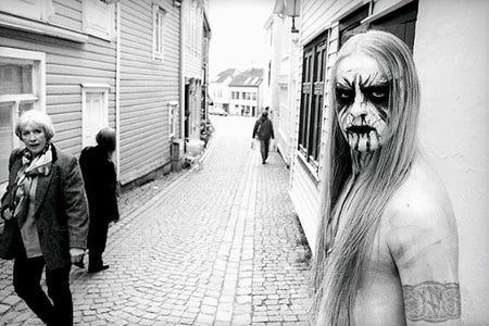 Black metal möter norsk idyll - Fotosidan