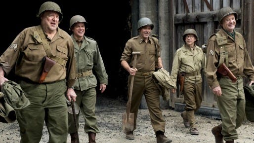 The Monuments Men - inside