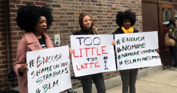 Starbucks will close stores on May 29 for racial-bias training