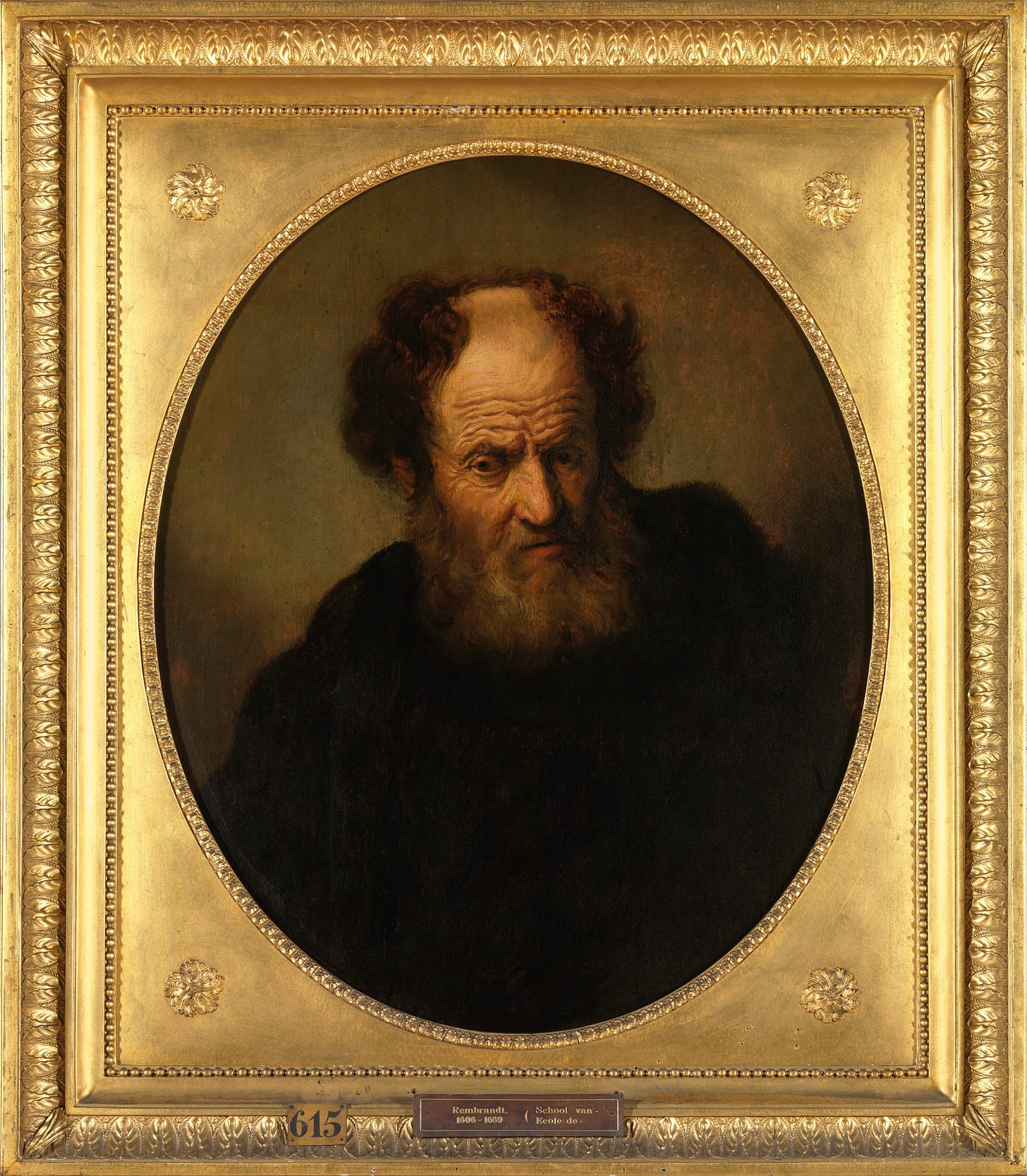 An Old Man by Rembrandt van Rijn