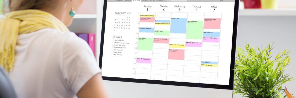 Manage your calendar. Manage your life. | Timothy Eldred | Square Peg Round Hole