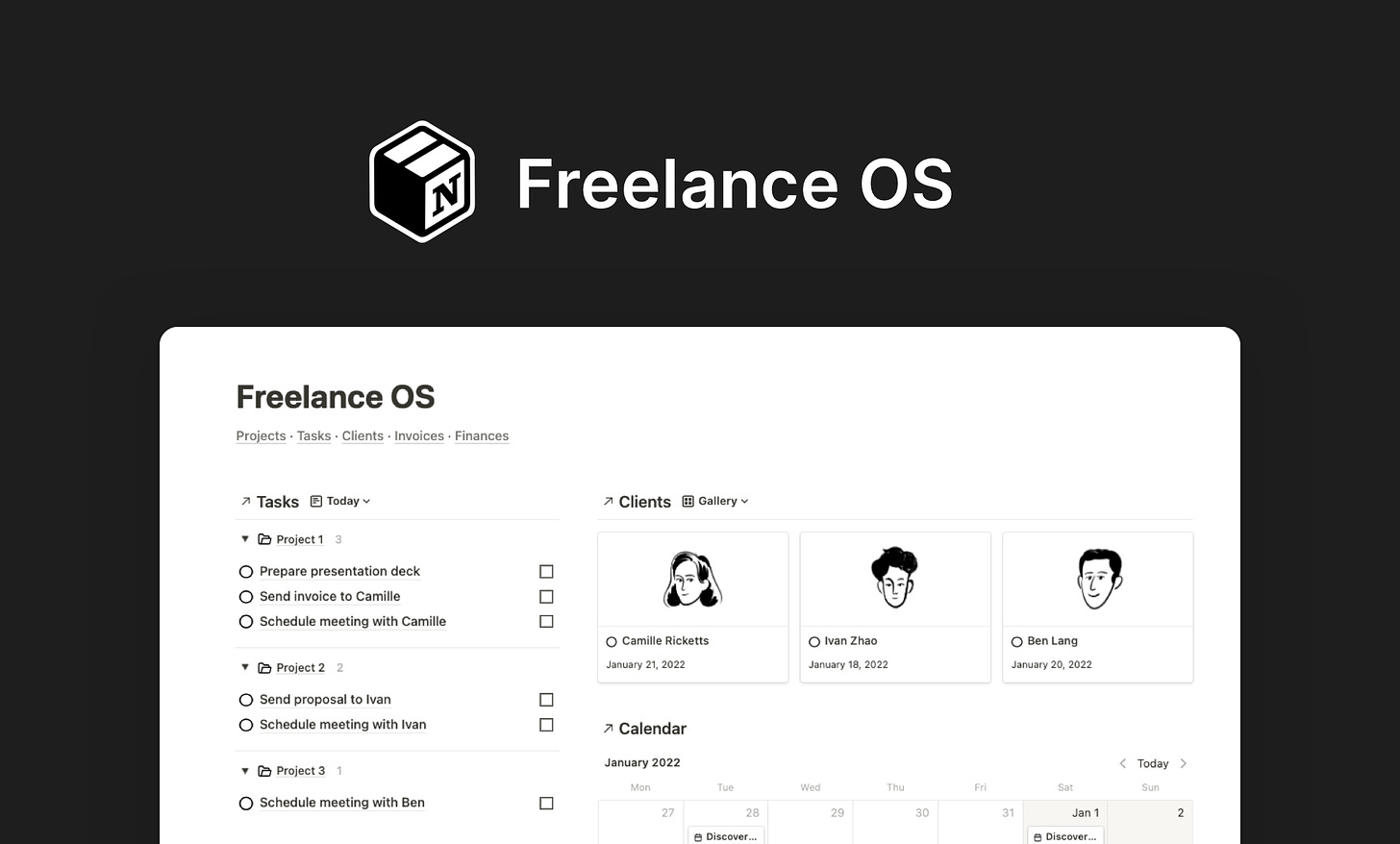 Notion Freelance OS