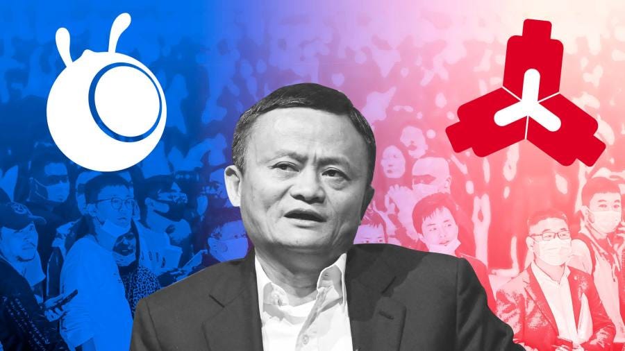 China’s central bank fights Jack Ma’s Ant Group over control of data