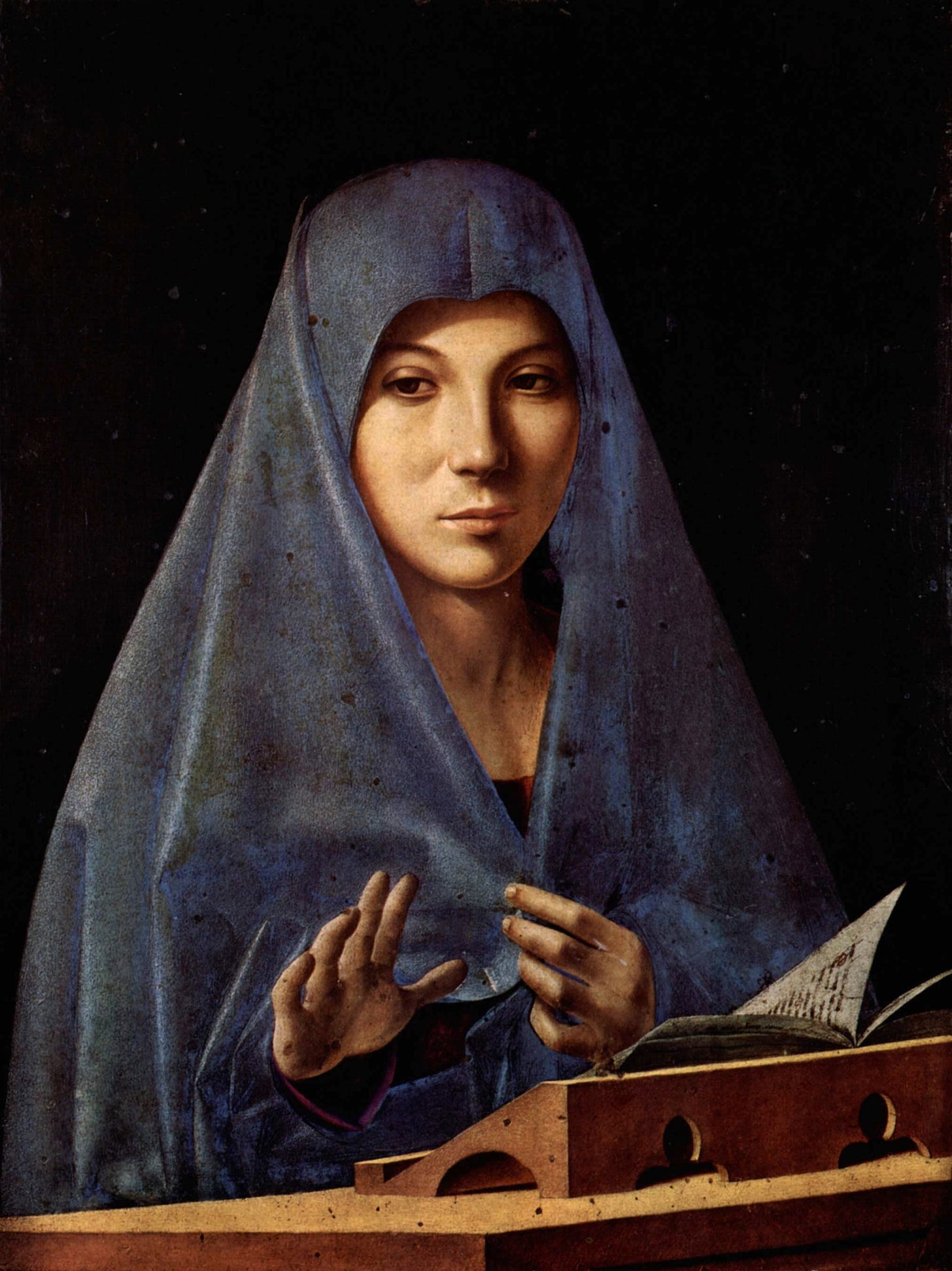 File:Antonello da Messina - Virgin Annunciate - Galleria Regionale della  Sicilia, Palermo.jpg - Wikimedia Commons