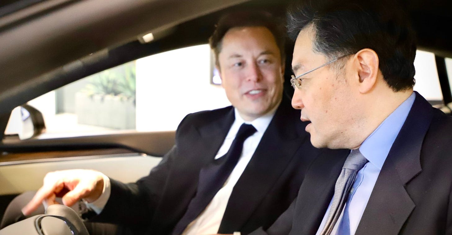 Chinese Ambassador to US Thanks Tesla CEO Elon Musk for His Taiwan-Related Remarks