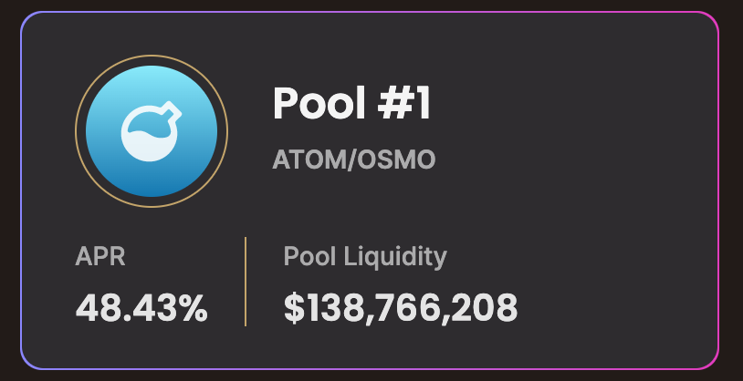 Pool #1 with generic blue osmo 2-d logo