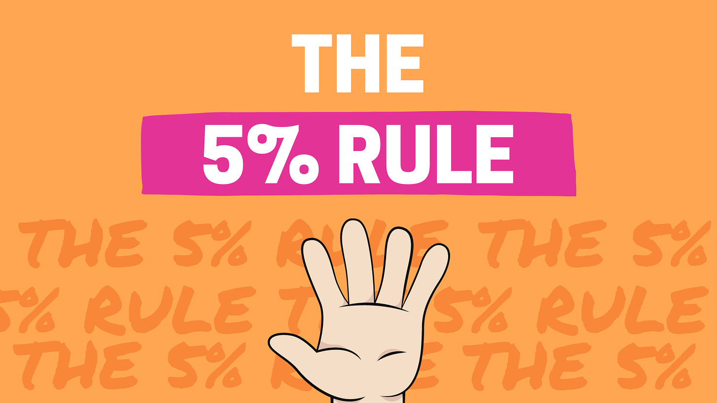The 5% Rule