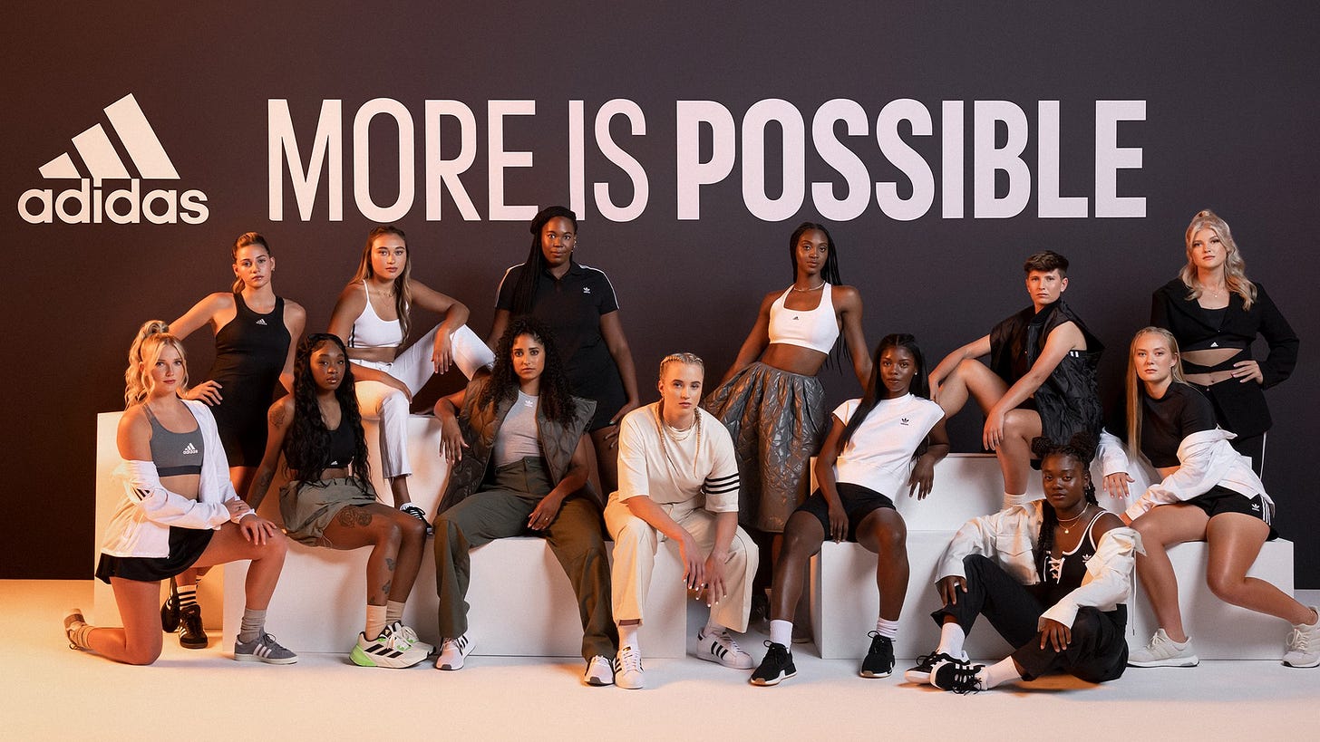 To celebrate Title IX's 50th anniversary adidas signs 15 female  student-athletes to NIL deals and announces brand initiatives to push Sport  forward for all