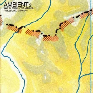Pochette de disque, paysage abstrait, Brian Eno, Angleterre