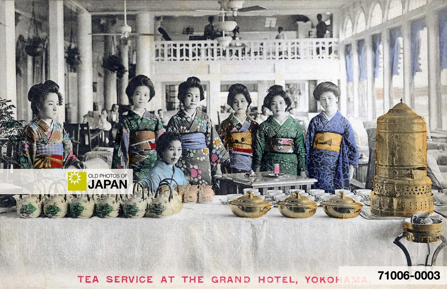 71006-0003 - Tea Service at the Grand Hotel