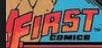 The early logo of First Comics.