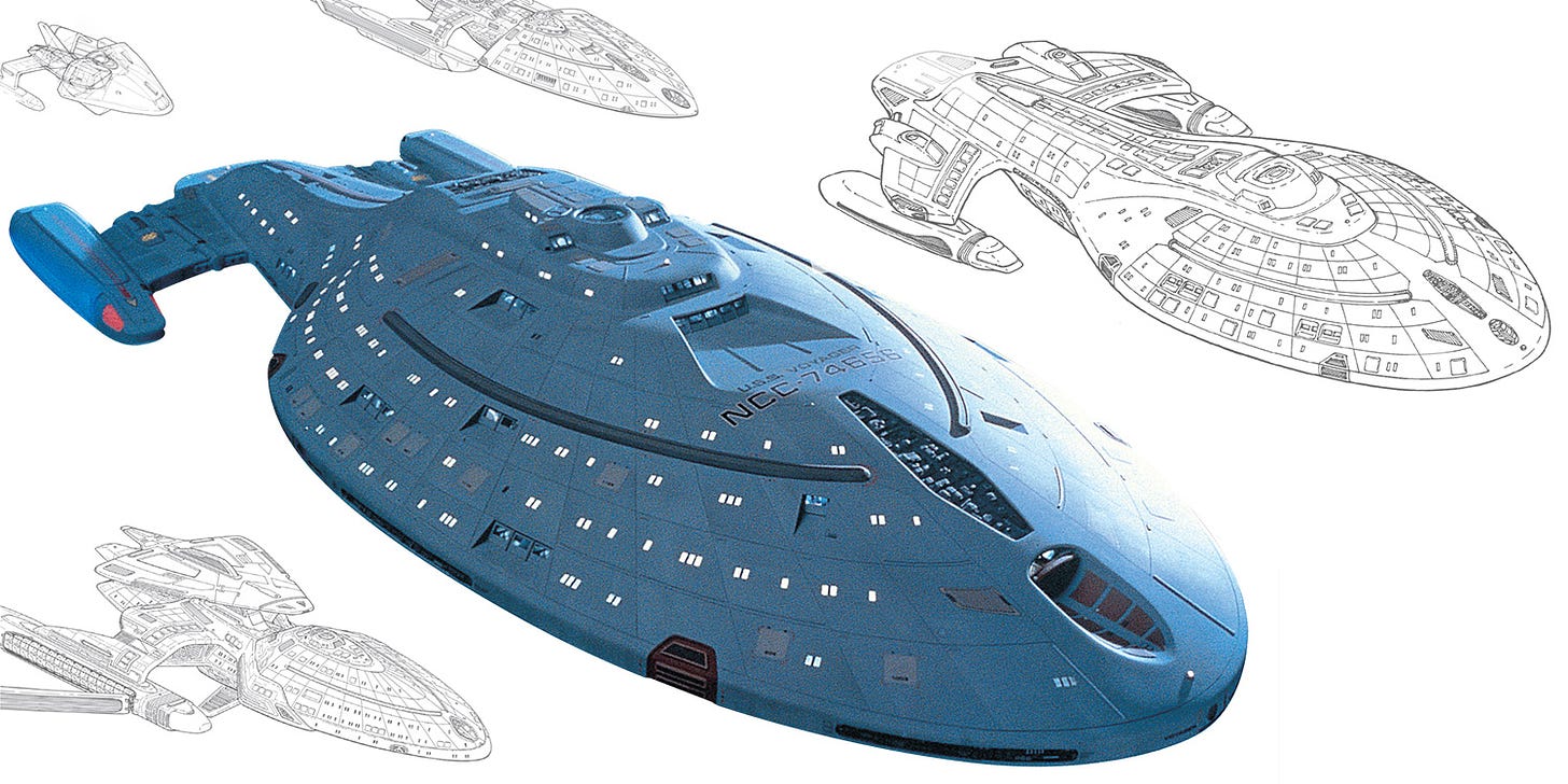 First Look: Star Trek Designing Starships Vol.2 - Hero Collector