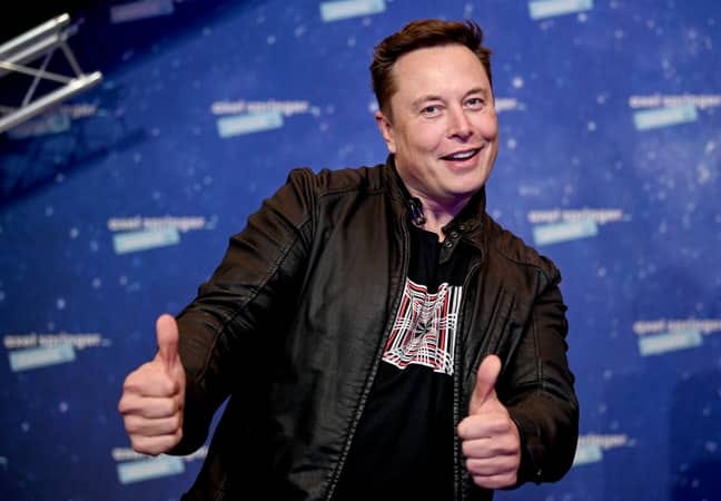 Elon Musk giving thumbs up (PA Images)