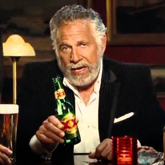 Say Good-bye to the Most Interesting Man in the World