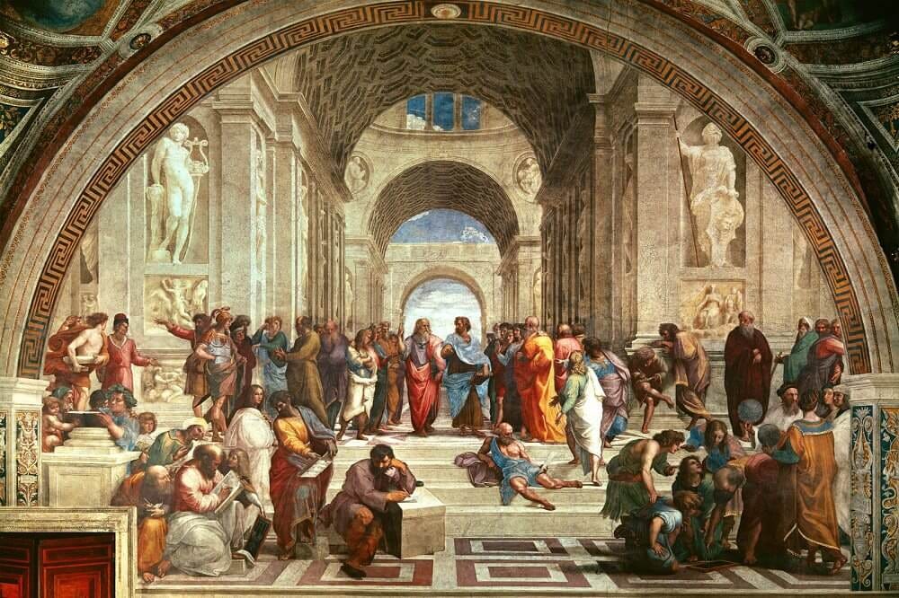 The School of Athens - by Raphael