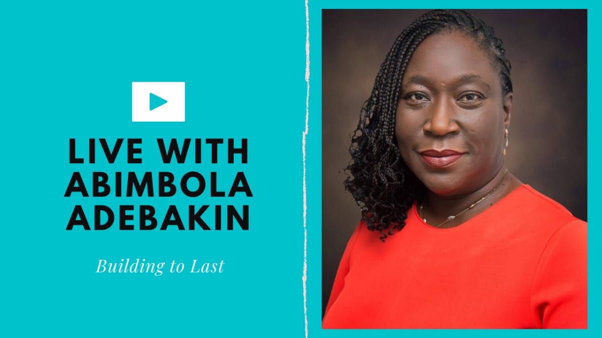 Live chat with Abimbola Adebakin