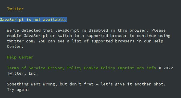 JavaScript is not available. We’ve detected that JavaScript is disabled in this browser. Please enable JavaScript or switch to a supported browser to continue using twitter.com. You can see a list of supported browsers in our Help Center.